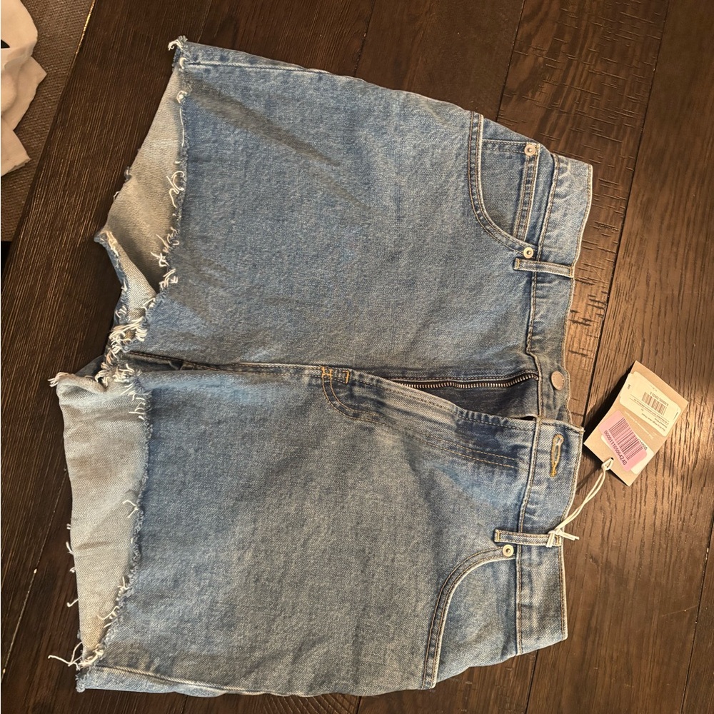 Everlane Classic Blue Denim Shorts